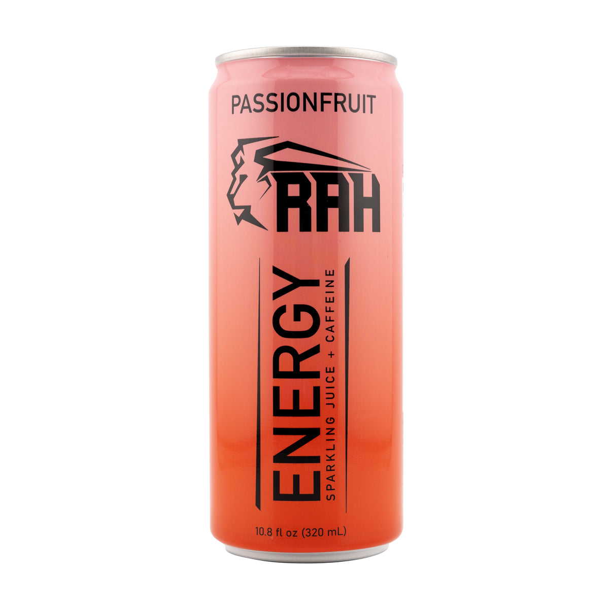 RAH Energy Sparkling Juice + Caffeine Variety 12 Pack - Yuzu, Guava, Passionfruit